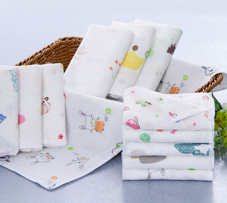 Two Layers 40S 125GSM Double Gauze Material Bamboo Swaddle Blanket