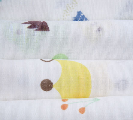 Reactive Printing Double Gauze Fabric